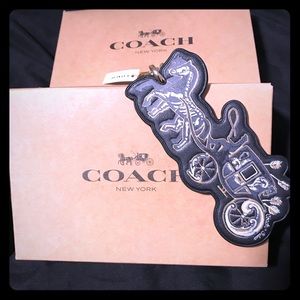 Coach Rare Carriage Key Fob- NEW